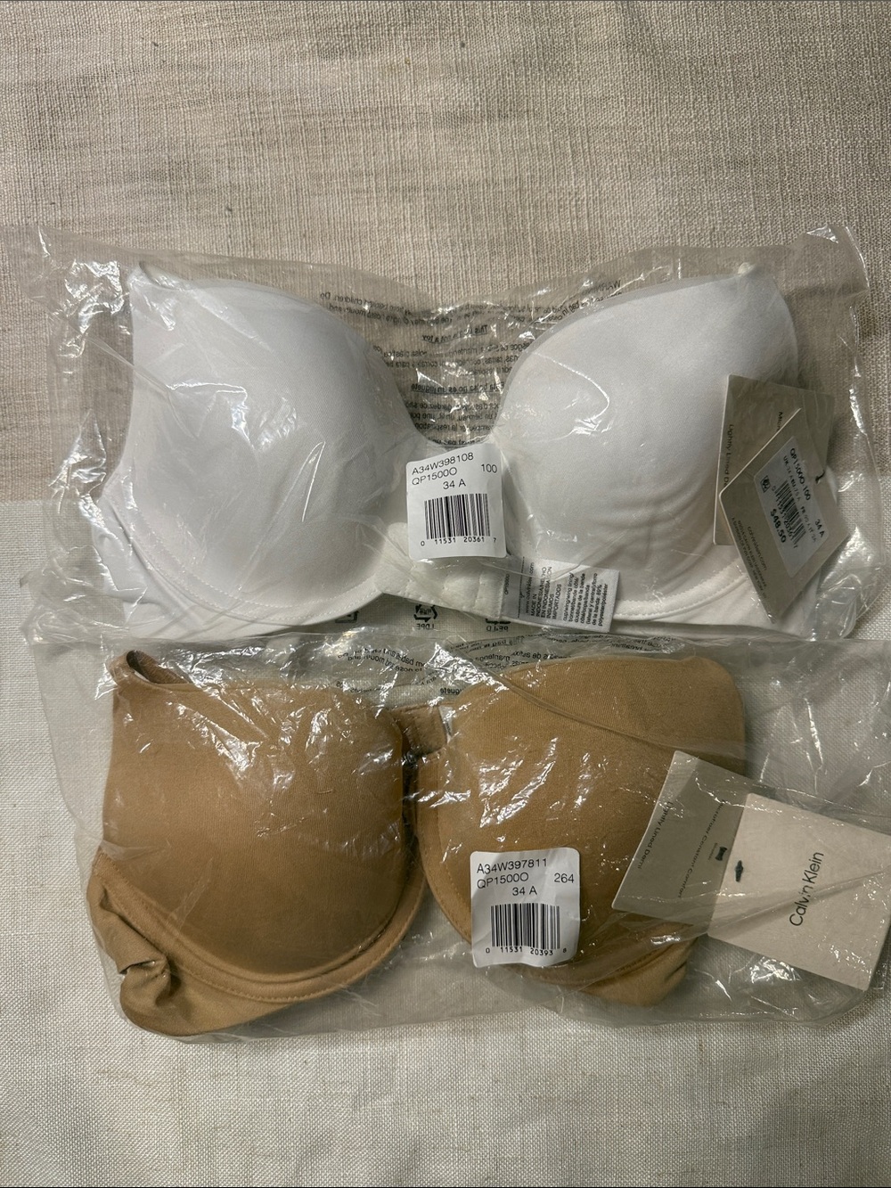 Calvin Klein Pack of 2 T-Shirt Bras